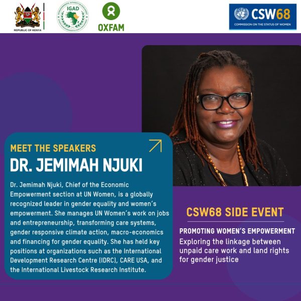 Dr.Jemimah Njuki